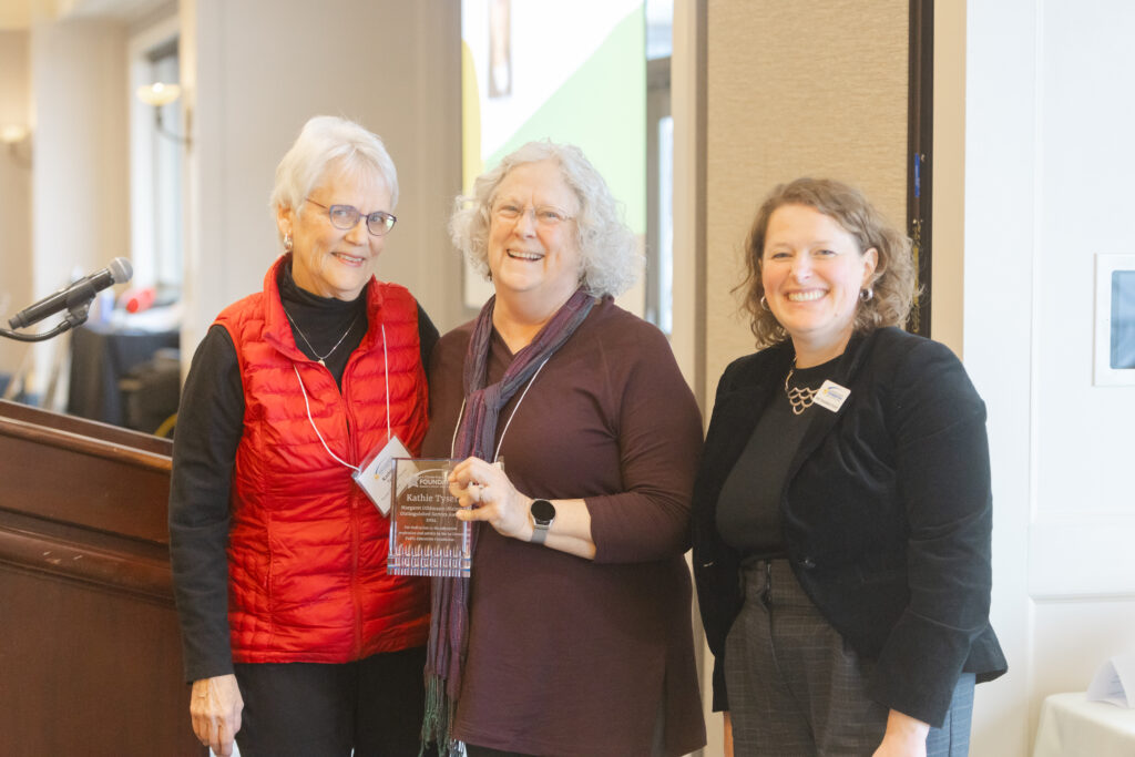Margaret Dihlmann-Malzer Distinguished Service Award to Kathie Tyser